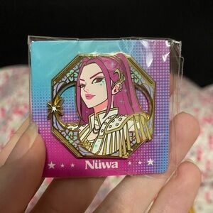 Nuwa Mira enamel pin